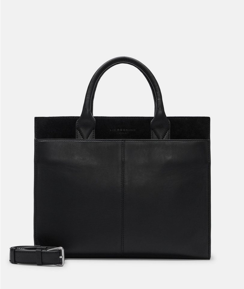 Liebeskind Berlin Handtasche Satchel, Große Schultertasche aus weichem Schafsnappaleder von Liebeskind Berlin