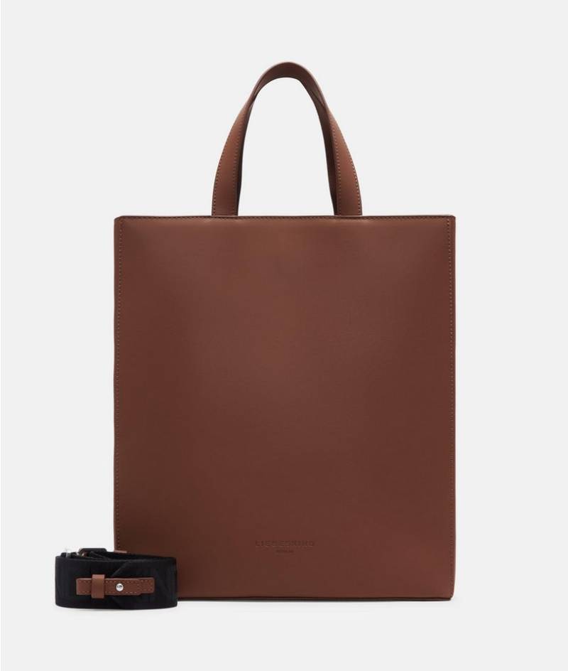 Liebeskind Berlin Handtasche Tote PAPER BAG, Geräumige Tasche aus recyceltem Leder von Liebeskind Berlin