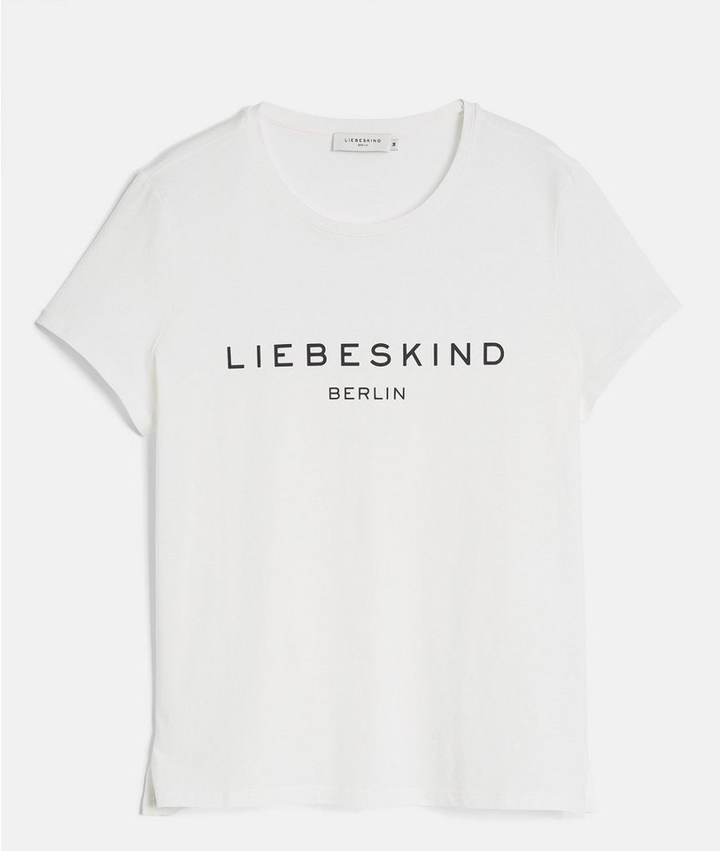 Liebeskind Berlin Kurzarmshirt T-Shirt mit Label-Print von Liebeskind Berlin