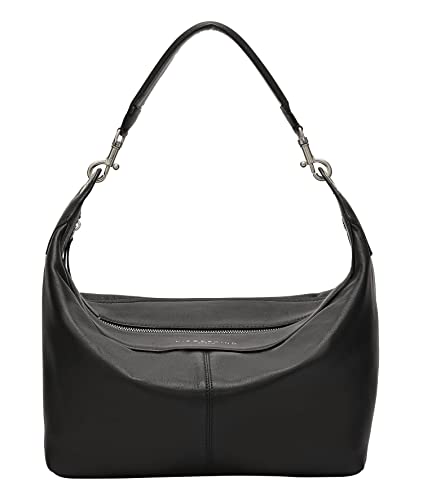 Liebeskind Berlin LIZA Hobo Schultertasche, Medium (HxBxT 19.5cm x 30cm x 17cm), Black von Liebeskind