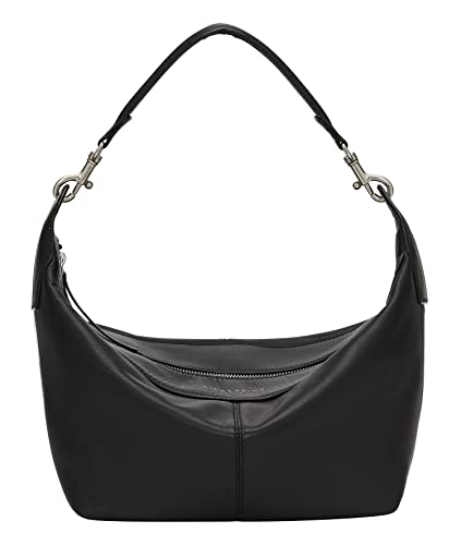 Liebeskind Berlin LIZA Hobo Schultertasche, Small (HxBxT 16cm x 24.5cm x 14cm), Black von Liebeskind