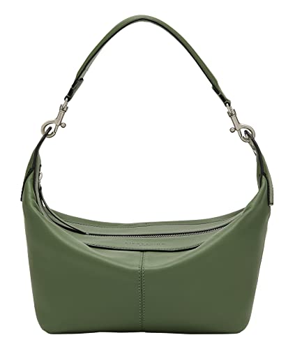 Liebeskind Berlin LIZA Hobo Schultertasche, Small (HxBxT 16cm x 24.5cm x 14cm), Palm Green von Liebeskind