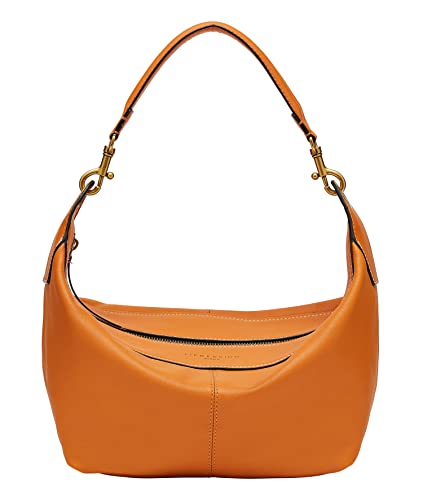 Liebeskind Berlin LIZA Hobo Schultertasche, Small (HxBxT 16cm x 24.5cm x 14cm), Pumpkin von Liebeskind