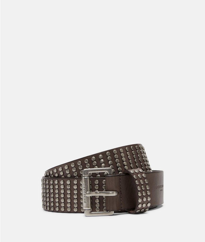 Liebeskind Berlin Ledergürtel Taillengürtel Breiter Nietengürtel aus Rindsleder von Liebeskind Berlin
