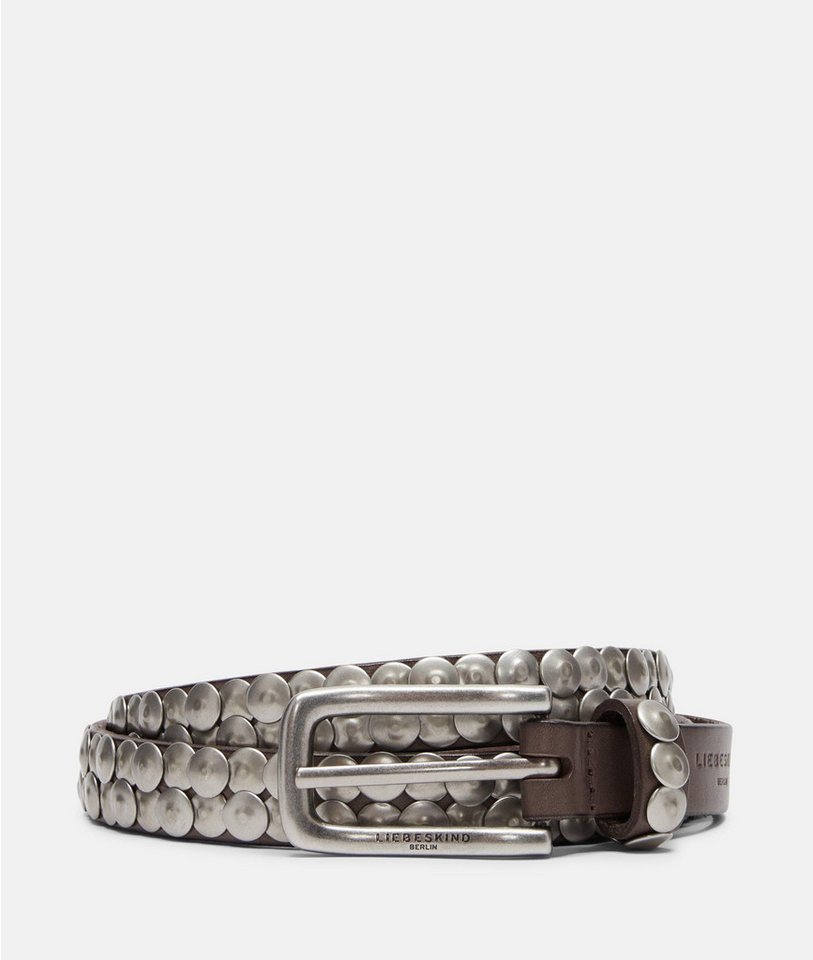 Liebeskind Berlin Ledergürtel Taillengürtel Schmaler Nietengürtel aus Rindsleder von Liebeskind Berlin