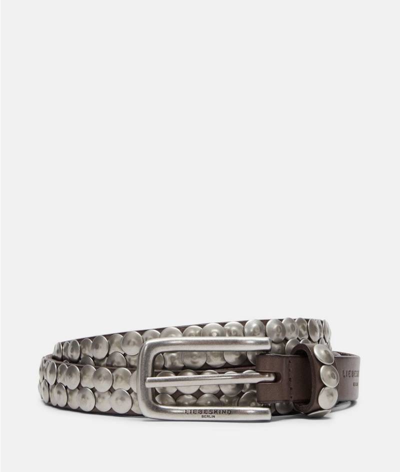 Liebeskind Berlin Ledergürtel Taillengürtel Schmaler Nietengürtel aus Rindsleder von Liebeskind Berlin