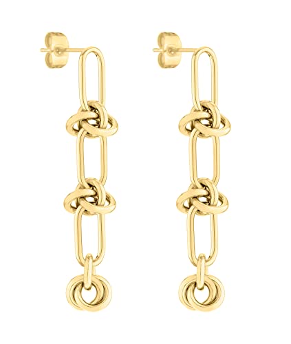 Liebeskind Berlin Ohrhänger LJ-1043-E-45 IP Gold von Liebeskind