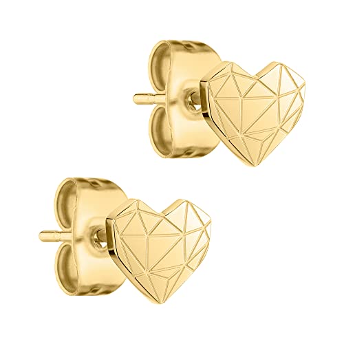 Liebeskind Berlin Ohrstecker LJ-0847-E-05 Edelstahl IP gold von LIEBESKIND
