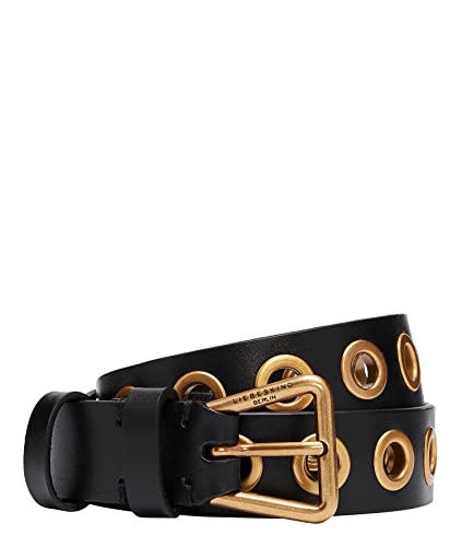 Liebeskind Berlin PB Belt Gold Gürtel, Small, Black von Liebeskind