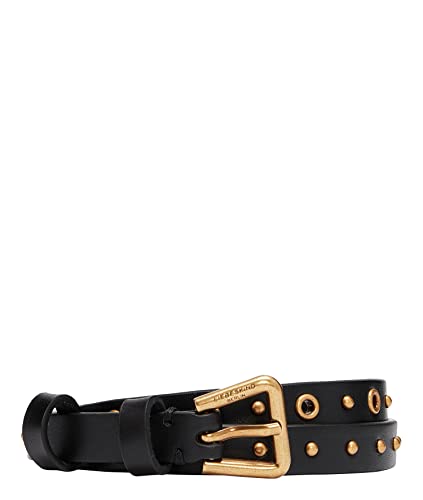 Liebeskind Berlin PB Belt Studs Gold Gürtel, Large, Black von Liebeskind