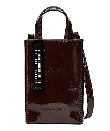 Liebeskind Berlin PB NAPLACK Paperbag, Extra Small (HxBxT 8.6cm x 13.5cm x 0.5cm), Plum von Liebeskind