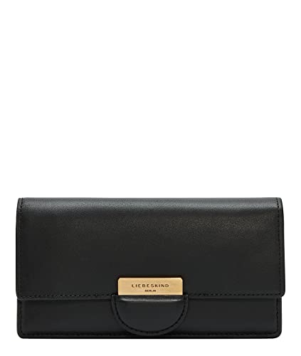 Liebeskind Berlin PENELOPE 2 Slam Geldbörse, Large (HxBxT 10cm x 18.5cm x 2.5cm), Black von Liebeskind