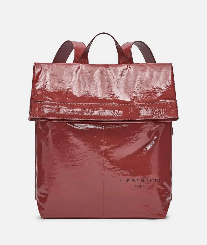 Liebeskind Berlin Rucksack Großer Rucksack aus Baumwolle mit Lackfinish von Liebeskind Berlin