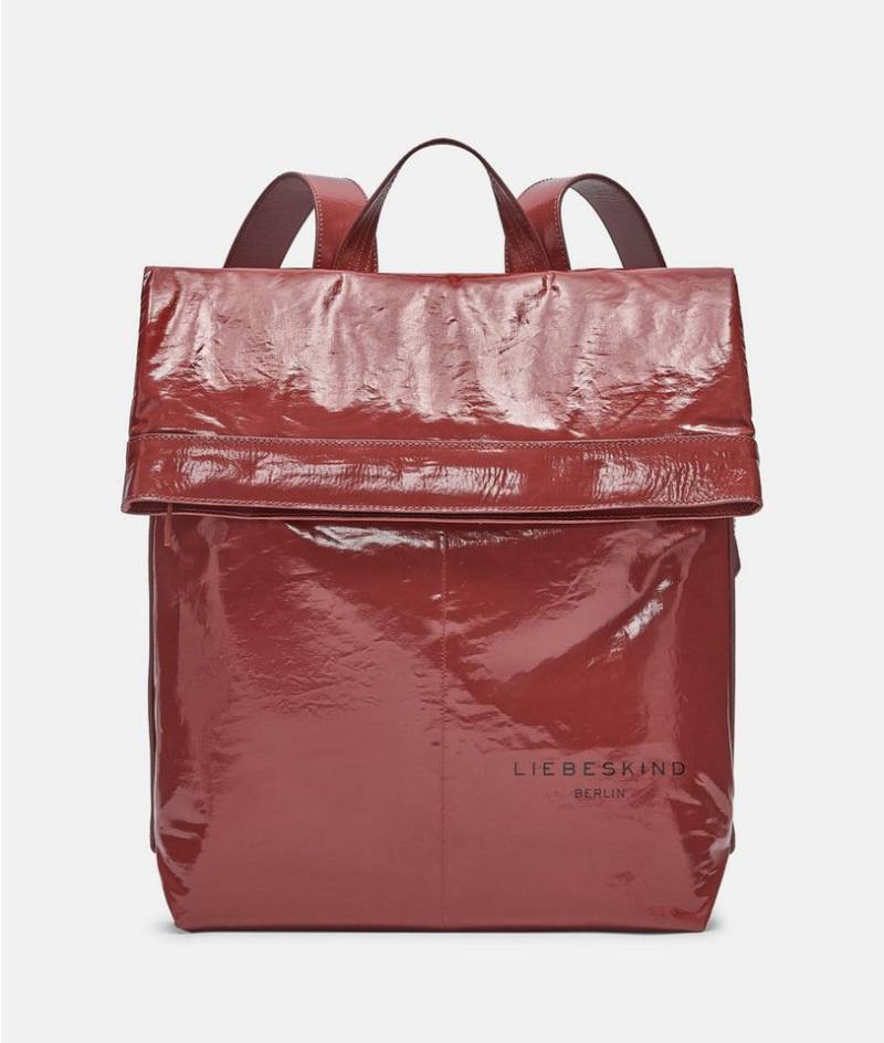 Liebeskind Berlin Rucksack Großer Rucksack aus Baumwolle mit Lackfinish von Liebeskind Berlin