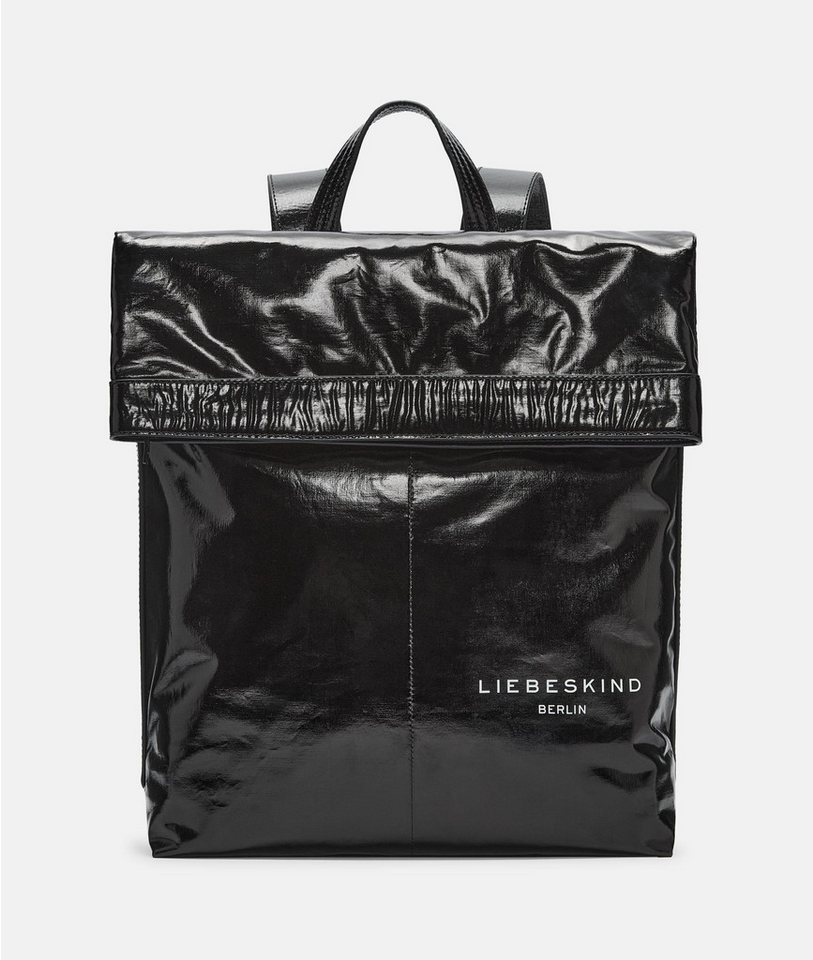 Liebeskind Berlin Rucksack Großer Rucksack aus Baumwolle mit Lackfinish von Liebeskind Berlin