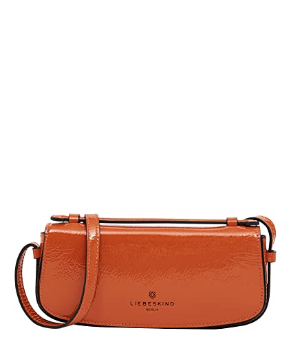 Liebeskind Berlin SADIE NAPLACK Crossbody, Extra Small (HxBxT 10cm x 21cm x 4cm), Dark Mandarine von Liebeskind