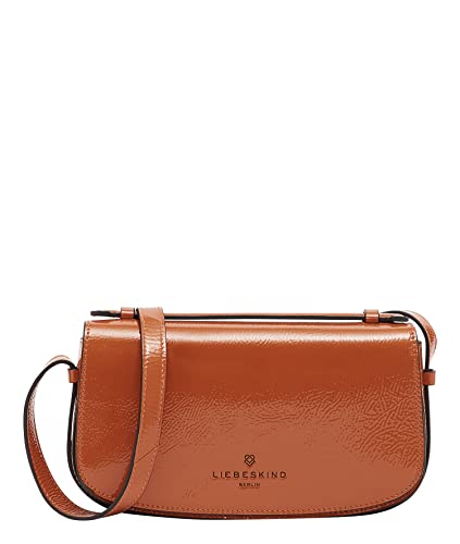 Liebeskind Berlin SADIE NAPLACK Crossbody, Small (HxBxT 15cm x 23.5cm x 6.5cm), Dark Mandarine von Liebeskind