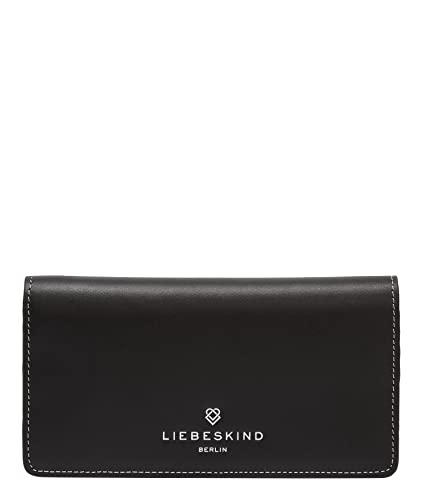 Liebeskind Berlin Geldbörse Damen Slam Leder I Geldbörse Damen groß I viel Platz, viele Fächer & Münzfach mit Reißverschluss I Leder Portemonnaie Damen I Damengeldbörse groß mit RFID-Schutz von Liebeskind