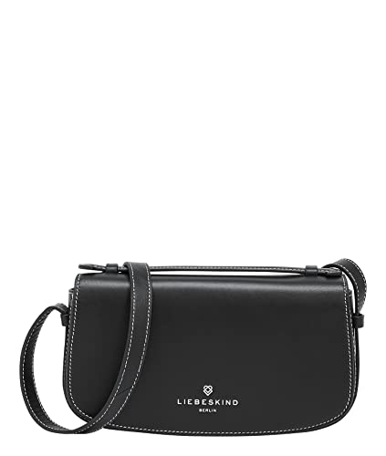 Liebeskind Berlin SADIE TM Empire Crossbody, Small (HxBxT 15cm x 23.5cm x 6.5cm), Black von Liebeskind