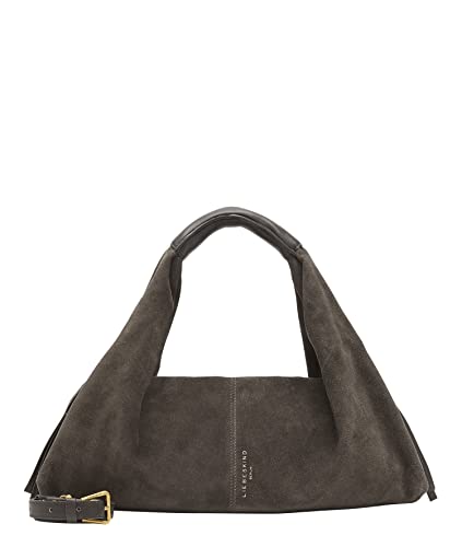 Liebeskind Berlin SCARLET SUEDE Satchel Handtasche, Medium (HxBxT 23cm x 33cm x 9.5cm), Cacao von Liebeskind