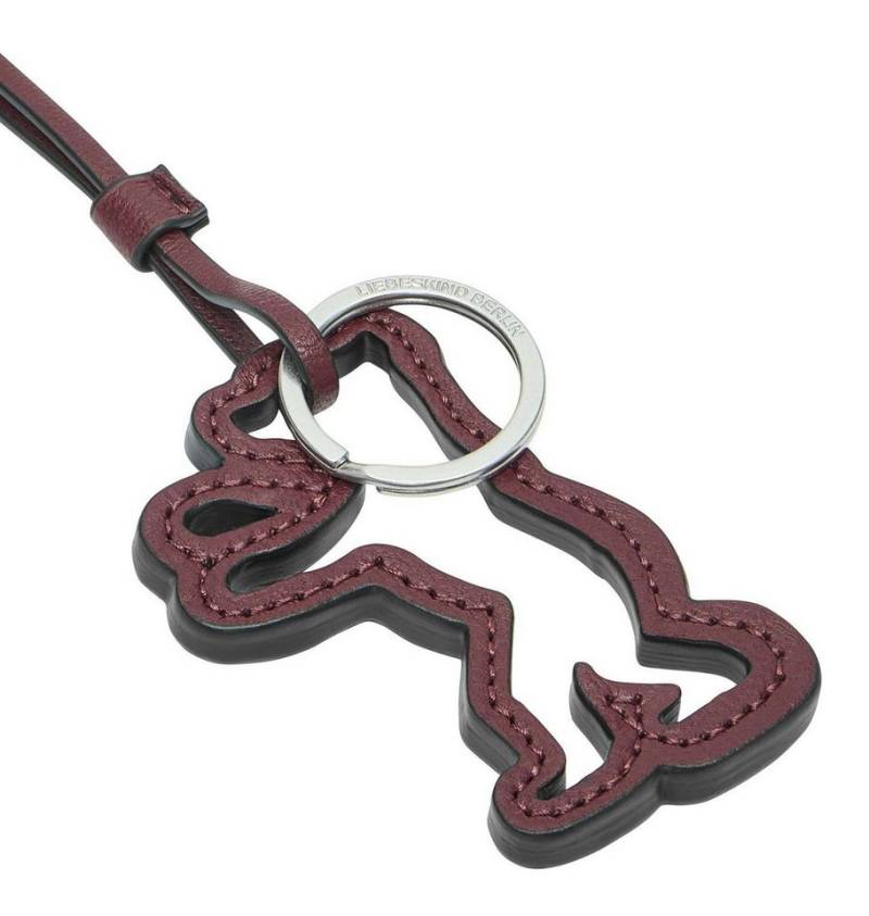 Liebeskind Berlin Schlüsselanhänger Bear-Lin Keyring, aus echtem Leder von Liebeskind Berlin