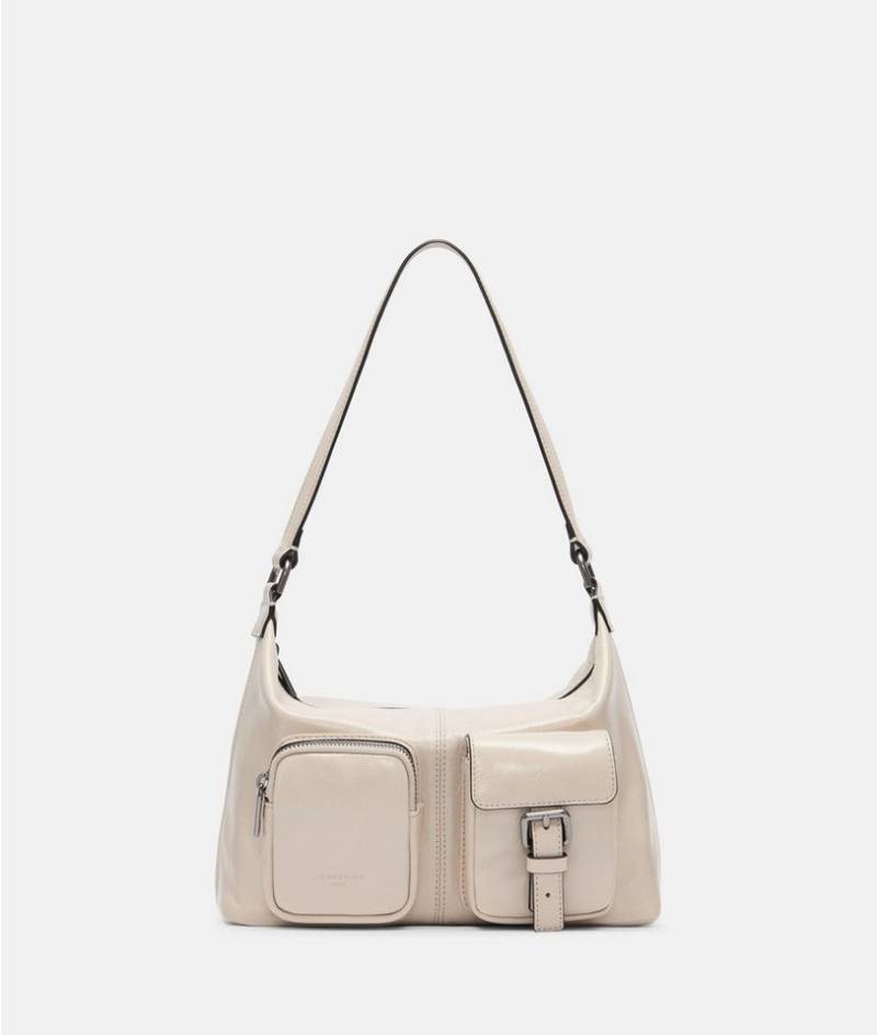 Liebeskind Berlin Schultertasche Hobo, Handliche Tasche aus Rindsleder mit glossy Finish von Liebeskind Berlin