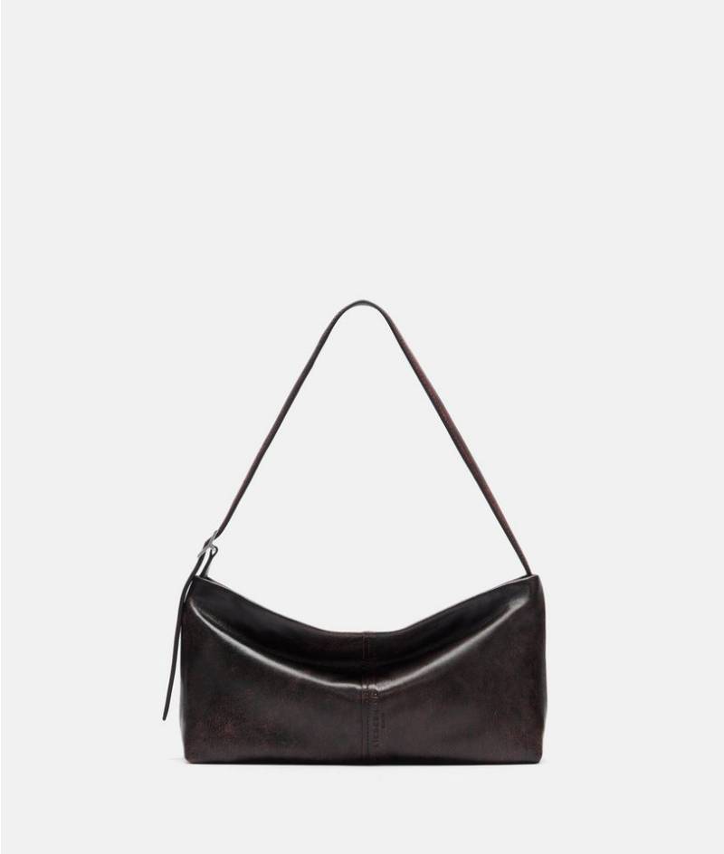 Liebeskind Berlin Schultertasche Hobo, Handliche Schultertasche aus Leder mit Two-Tone-Effekt von Liebeskind Berlin