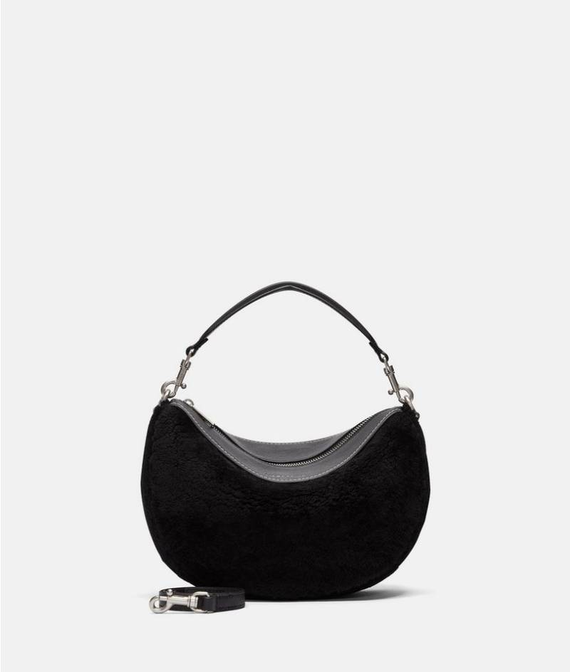 Liebeskind Berlin Schultertasche Hobo, Kleine Hobo-Bag aus Lammleder von Liebeskind Berlin