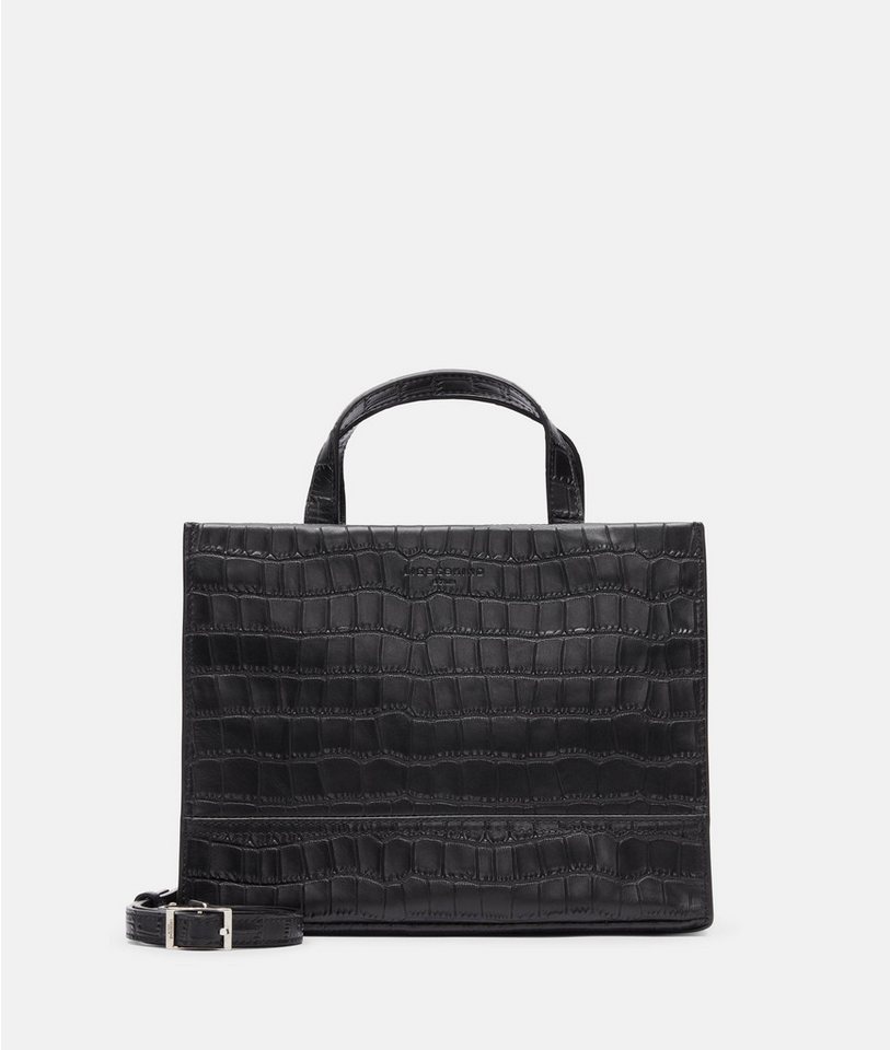 Liebeskind Berlin Schultertasche Satchel, Geräumige Handtasche in Kroko-Optik von Liebeskind Berlin