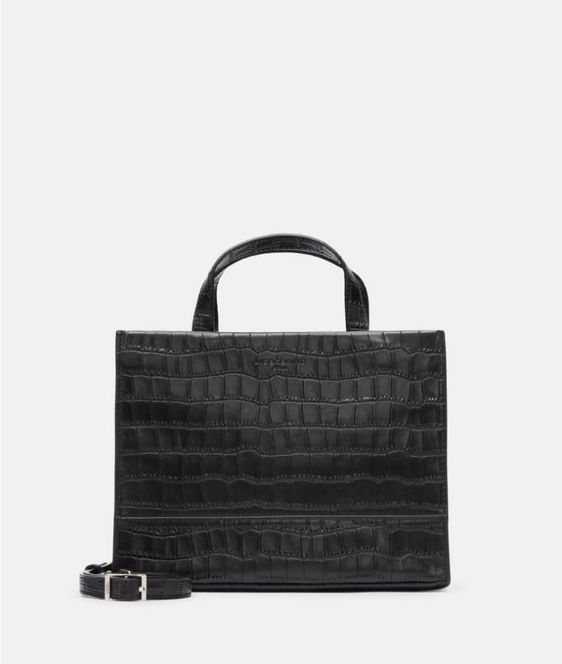 Liebeskind Berlin Schultertasche Satchel, Geräumige Handtasche in Kroko-Optik von Liebeskind Berlin