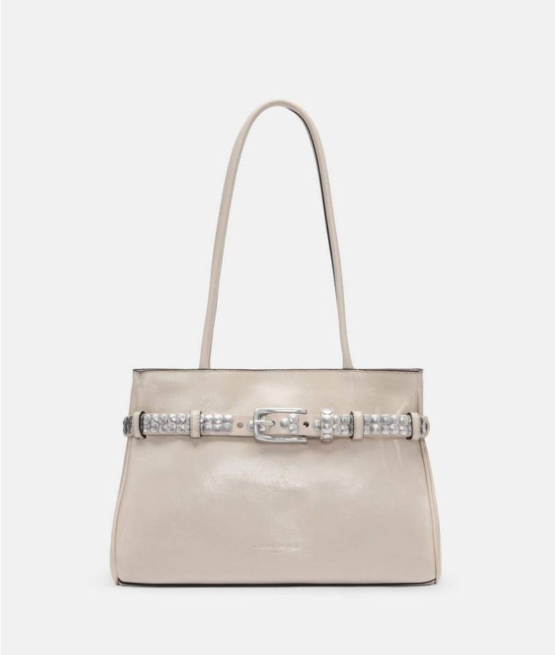 Liebeskind Berlin Schultertasche Satchel, Geräumige Schultertasche aus Rindsleder von Liebeskind Berlin