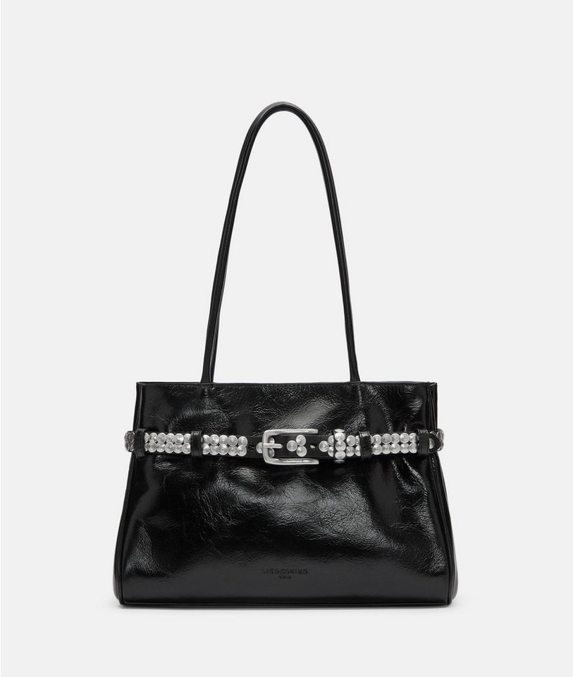 Liebeskind Berlin Schultertasche Satchel, Geräumige Schultertasche aus Rindsleder von Liebeskind Berlin