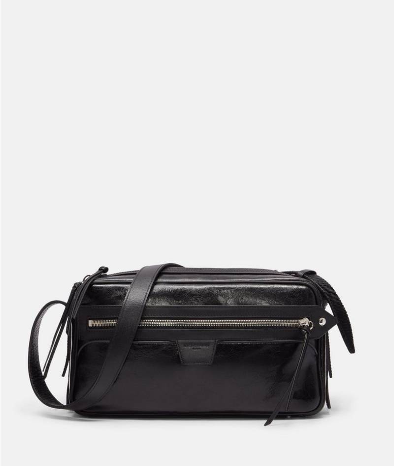 Liebeskind Berlin Schultertasche Satchel, Geräumige Schultertasche aus recyceltem Rindsleder von Liebeskind Berlin