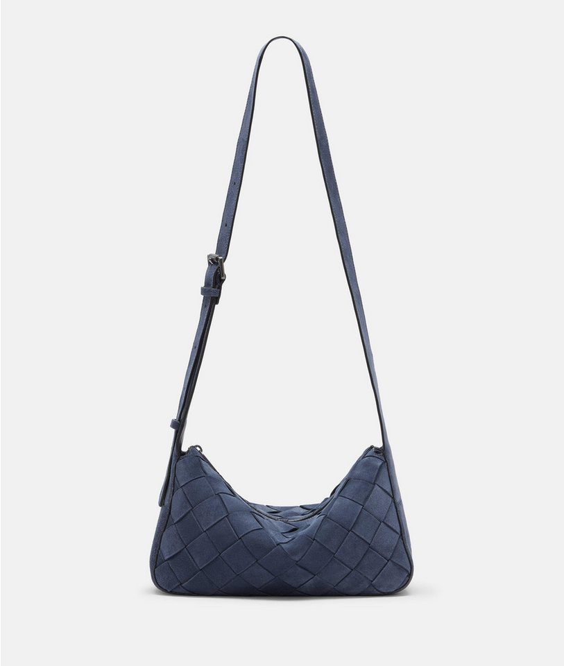 Liebeskind Berlin Umhängetasche Crossbody, Umhängetasche aus Veloursleder mit Flechtmuster von Liebeskind Berlin