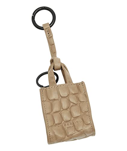 Liebeskind Berlin WAXY CROCO Keyring, Dust, one size (HxBxT 7cm x 5.5cm x 3cm) von Liebeskind