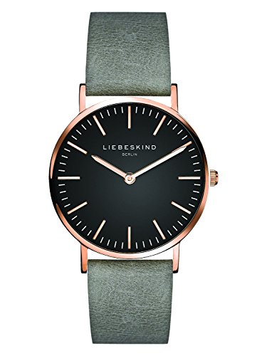 Liebeskind Damen Analog Quarz Uhr mit Lederarmband von LIEBESKIND