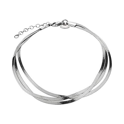 LIEBESKIND Damen-Fußkette Edelstahl One Size Silber 32016808 von Liebeskind