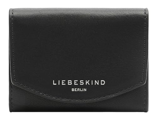 Liebeskind Berlin Damen Sadie Naplack Louisa Purse S, black, S (HxBxT 8.5cm x 11cm x 2cm) von Liebeskind