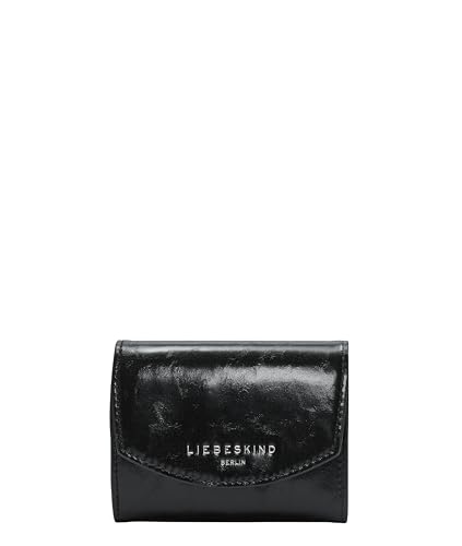 Liebeskind Berlin Damen Sadie Naplack Louisa Purse S, black Crinkle 402, S (HxBxT 8.5cm x 11cm x 2cm) von Liebeskind