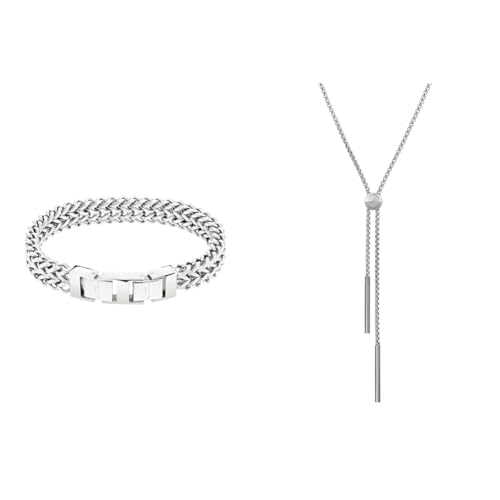 Liebeskind Armband LJ-1000-B-21 Silber & Ankerkette Edelstahl 85 cm von Liebeskind