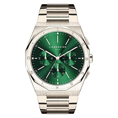 Liebeskind Berlin Unisex Analog Quarz Uhr mit Edelstahl Armband LT-0349-MC Liebeskind Berlin Unisex Analog Quarz Uhr mit Edelstahl Armband LT-0349-MC von LIEBESKIND