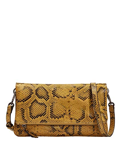 Liebeskind Berlin Aloe Snake Crossbody, dijon, Small (HxBxT 17.0 cm x 27.5 cm x 2.5cm), Dijon - 1587 von LIEBESKIND