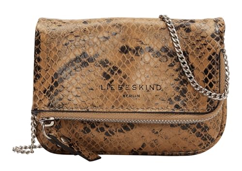 Liebeskind Berlin Aloe Snake Mini Bag, light tan, onesize (HxBxT 9.0 cm x 13.0 cm x 2.0cm) von Liebeskind