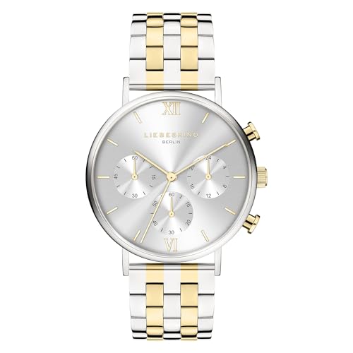 LIEBESKIND Berlin Damen Analog Armbanduhr mit Quarzwerk aus Edelstahl von Liebeskind
