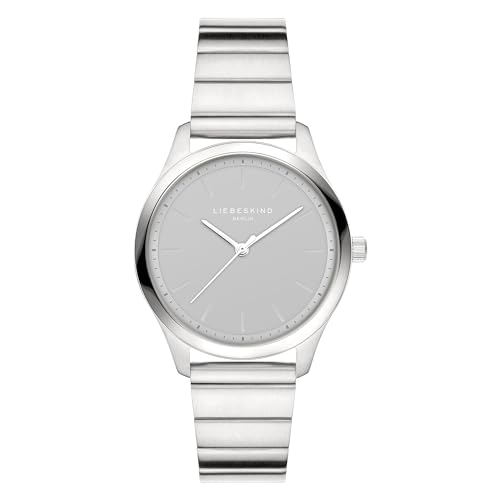 Liebeskind Damen Analog Quarz Uhr mit Edelstahl Armband LT-0386-MQ von LIEBESKIND