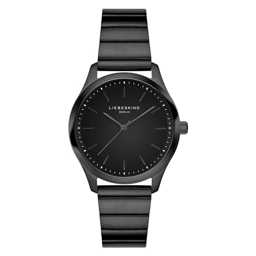 Liebeskind Damen Analog Quarz Uhr mit Edelstahl Armband LT-0389-MQ von LIEBESKIND