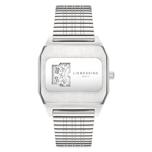 Liebeskind Damen Analog Quarz Uhr mit Edelstahl Armband LT-0390-MQ von Liebeskind
