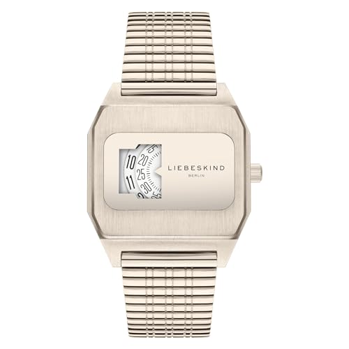 Liebeskind Damen Analog Quarz Uhr mit Edelstahl Armband LT-0392-MQ von LIEBESKIND