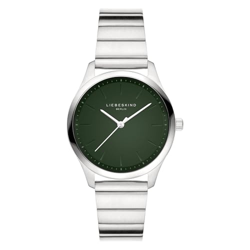 LIEBESKIND Damen Analog Quarz Uhr mit Edelstahl Armband LT-0448-MQ von Liebeskind