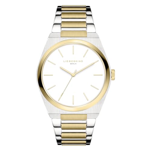 LIEBESKIND Berlin Armbanduhr LT-0465-MQ Edelstahl IP Bicolor von Liebeskind